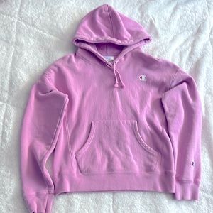 Champion cropped hoodie